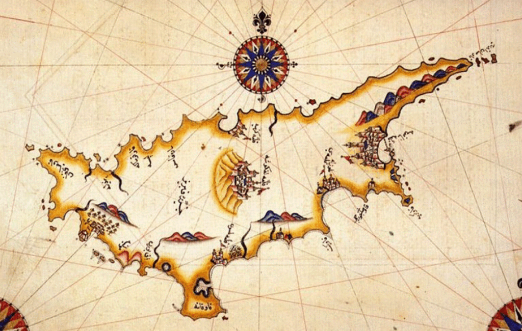 Ottoman Map Of Cyprus