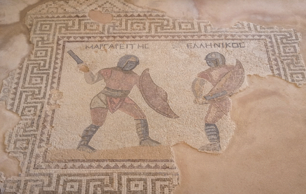 Roman Mosaic In Cyprus - History Of Limassol