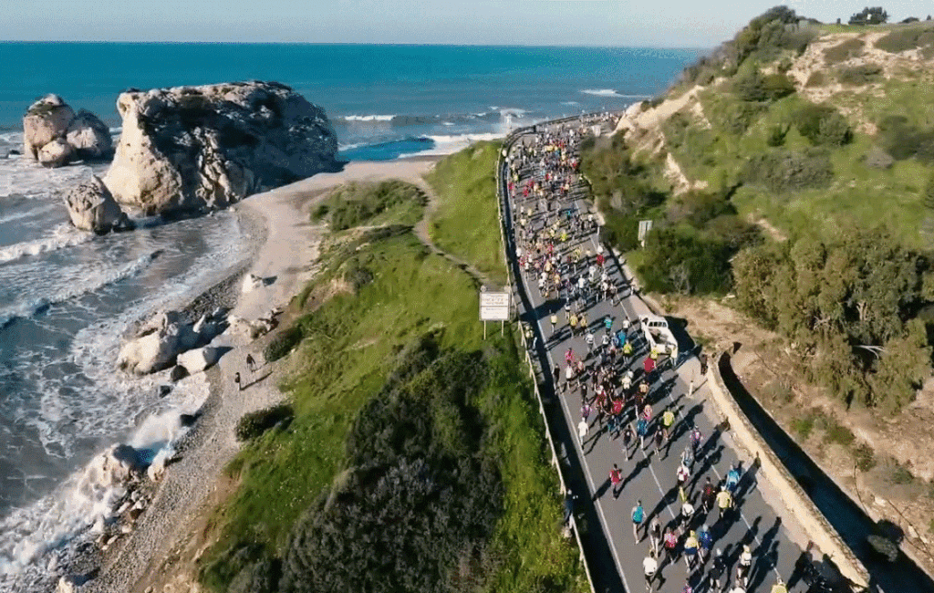 The Logicom Cyprus Marathon In Paphos