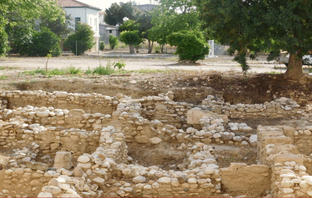 Roman Ruins From Arsinoe In Cyprus