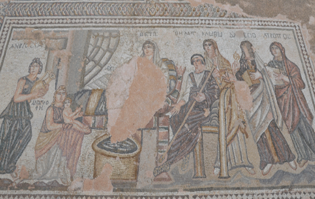 The Mosaics Of The House Of Theseus