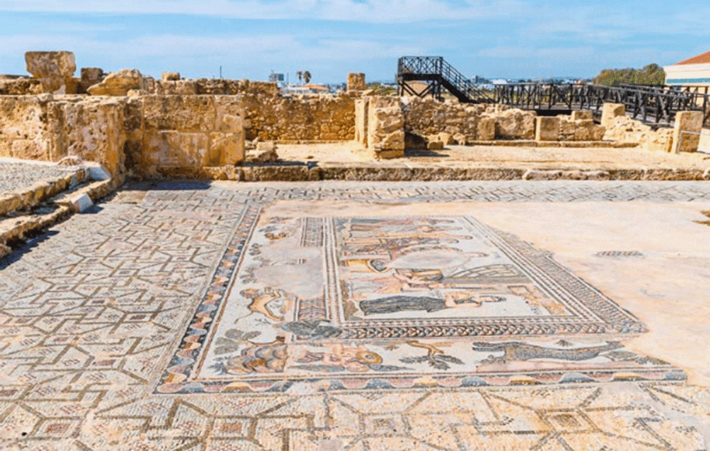 The Archaeological Park In Paphos