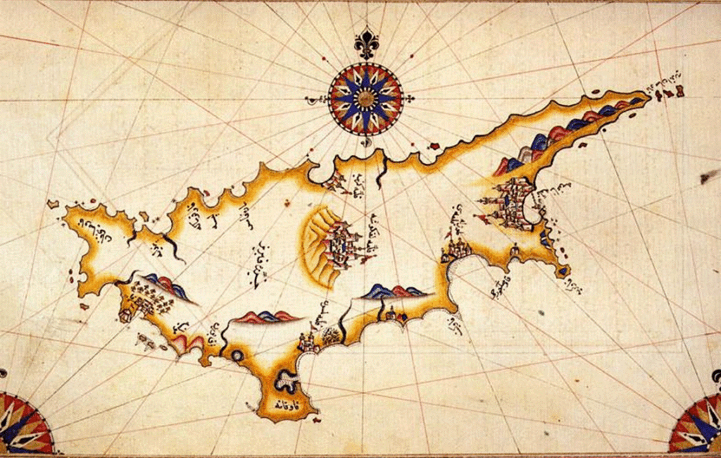 A Ottoman Map Of Cyprus