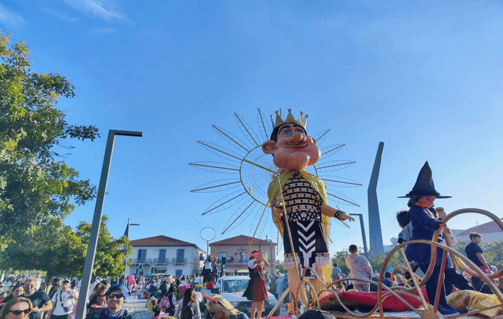 The Carnival King In Paphos