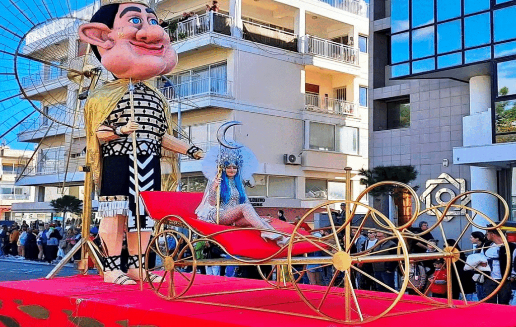 The Carnival king & Queen Of The Cyprus Carnival