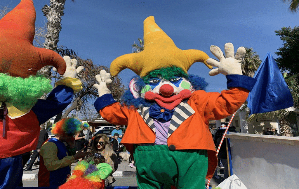 Carnival Clowns In Paphos