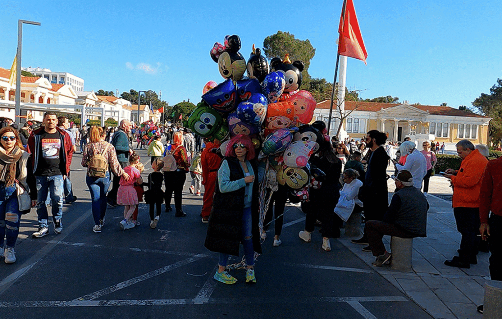 Balloons At The Paphos Carnival