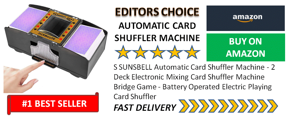 Purchase An Automatic Card Shuffler Machine From Amazon