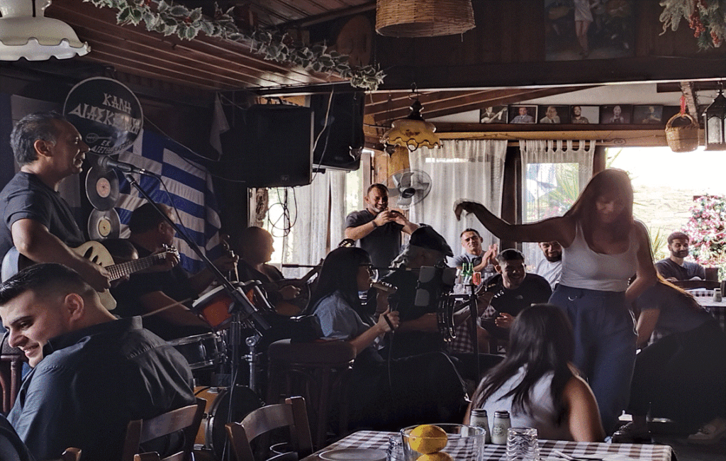 The Makrinari Tavern In The Village Of Omodos