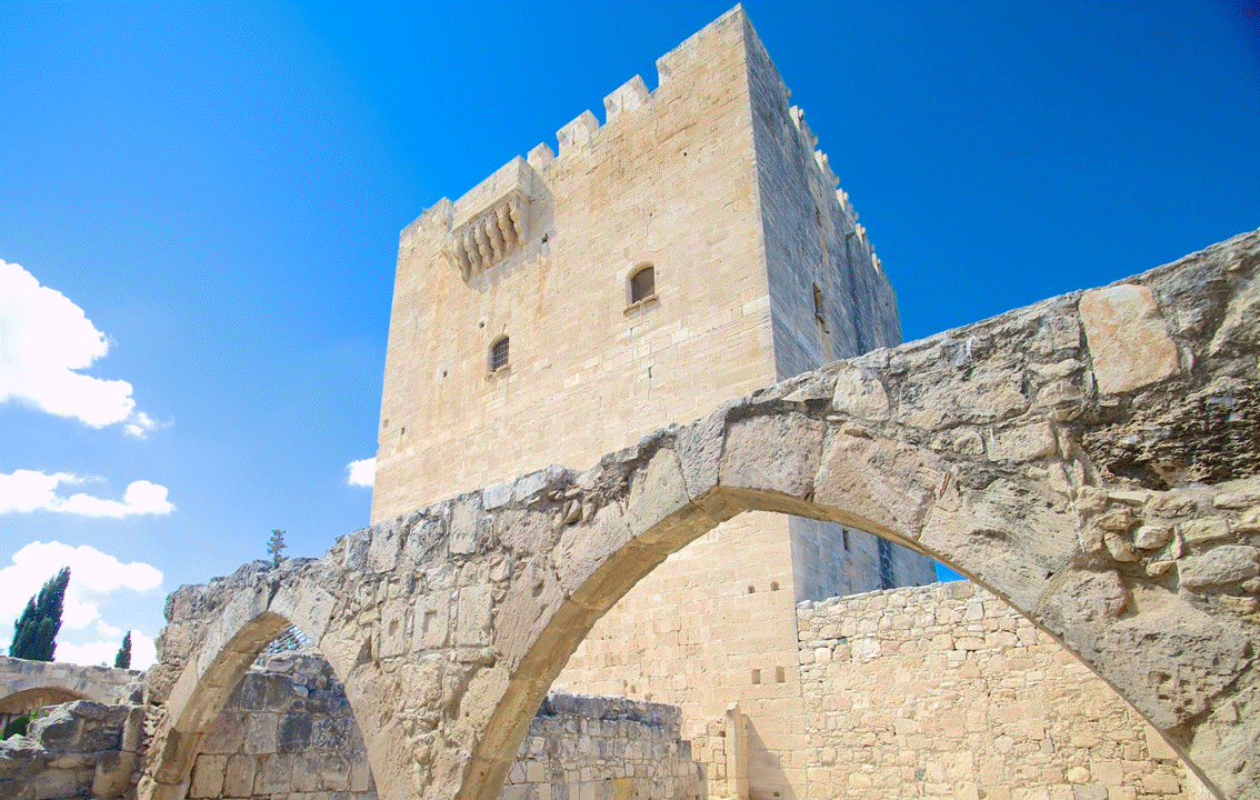 The Kolossi Castle In Limassol Cyprus