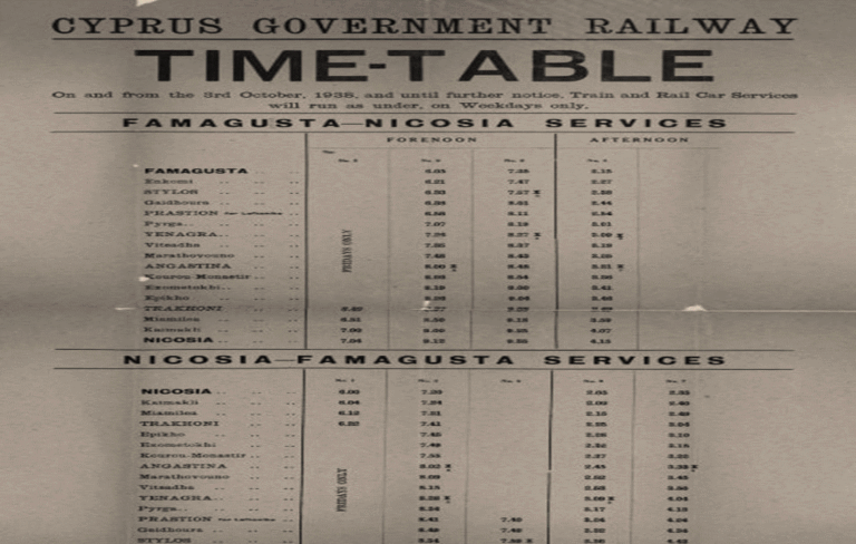 WHEN CYPRUS HAD A RAILWAY - Cyprus Traveller Guide