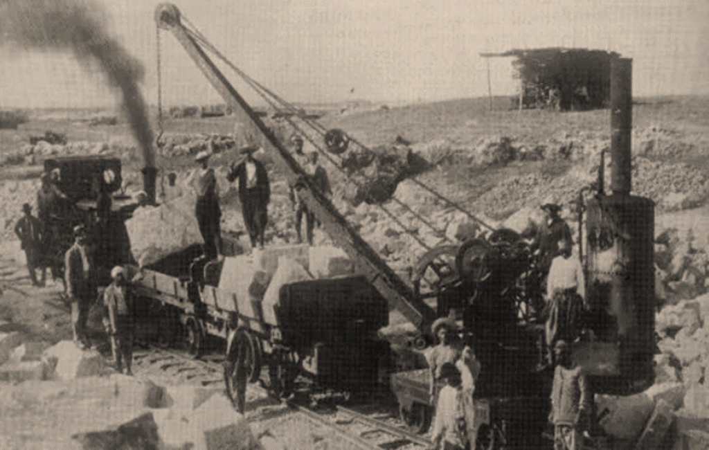 The Cyprus Government Railway Was Built In Sections