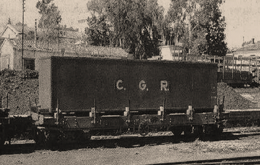 A Typical Wagon Used By The Cyprus Government Railway