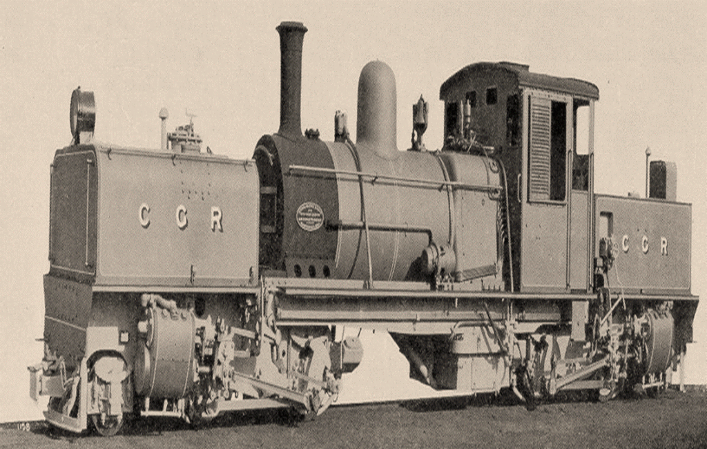 A Typical Locomotive Used By The Cyprus Government Railway