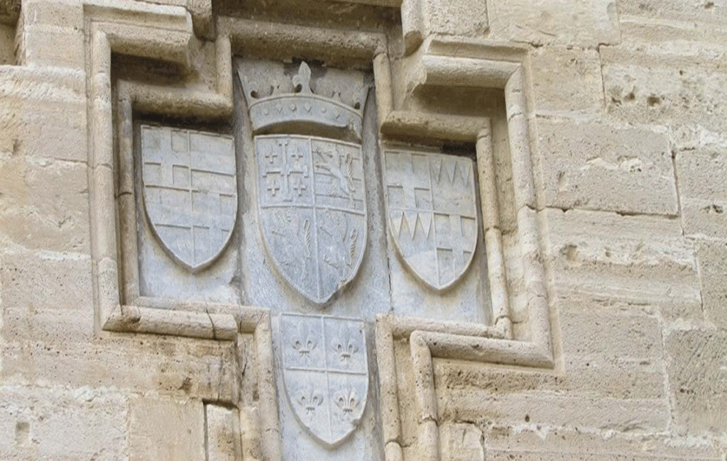 The Coat Of Arms Of Louis De Magnac The Hospitaller Commander of Kolossi