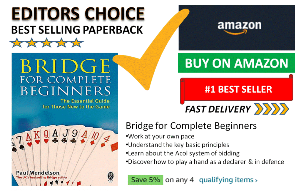 Purchase A Beginner's Guide To Playing Bridge On Amazon