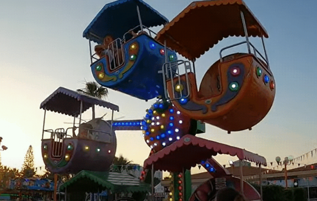 The Mini Wheel At The Parko Paliatso In Ayia Napa