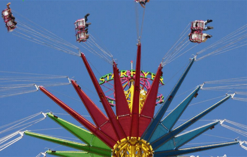 The Flying Star At The Parko Paliatso In Ayia Napa