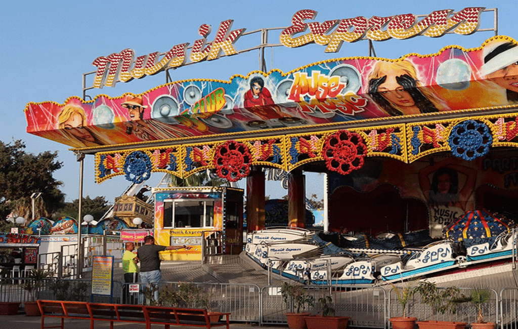 The Musik Express At The Parko Paliatso In Ayia Napa