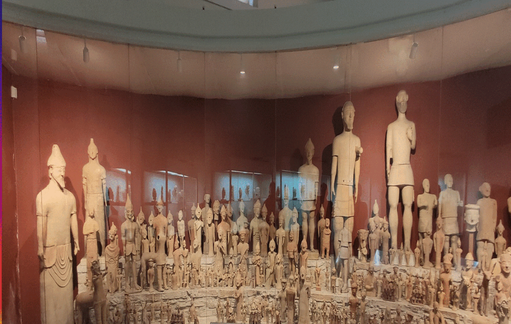 Artefacts At The Cyprus Archaeological Museum In Nicosia