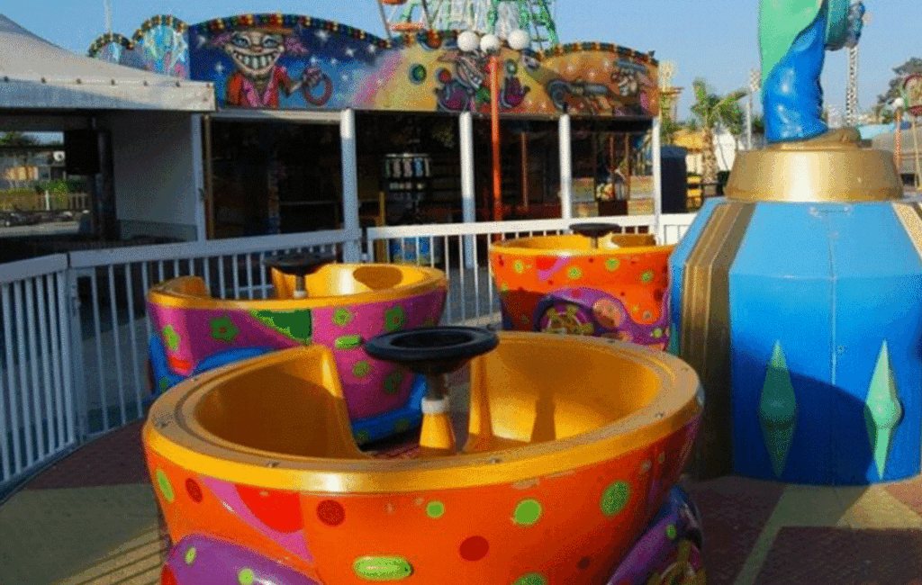 The Tea Cups At The Parko Paliatso In Ayia Napa