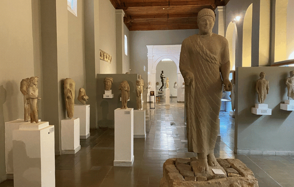 Artefacts At The Cyprus Archaeological Museum In Nicosia