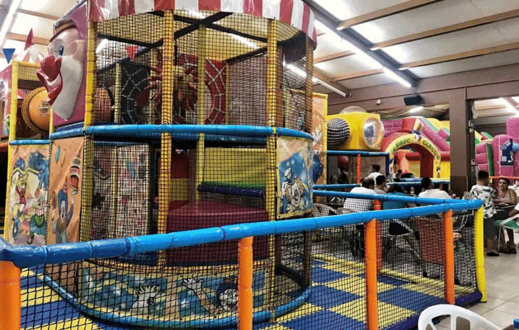 Children's Games At Parko Paliatso In Ayia Napa