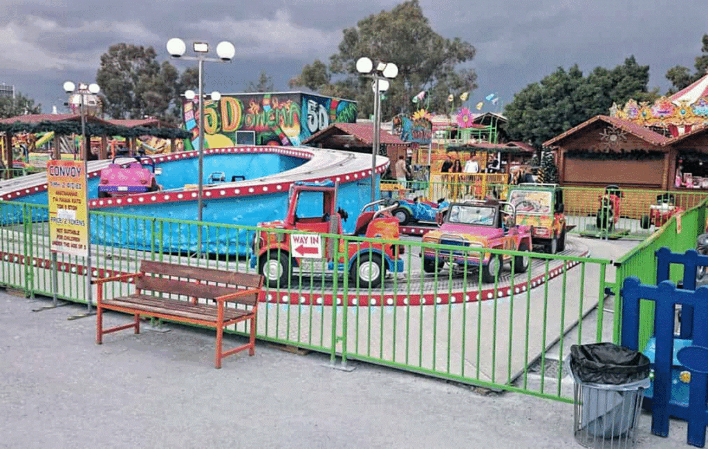 The Convoy At The Parko Paliatso In Ayia Napa