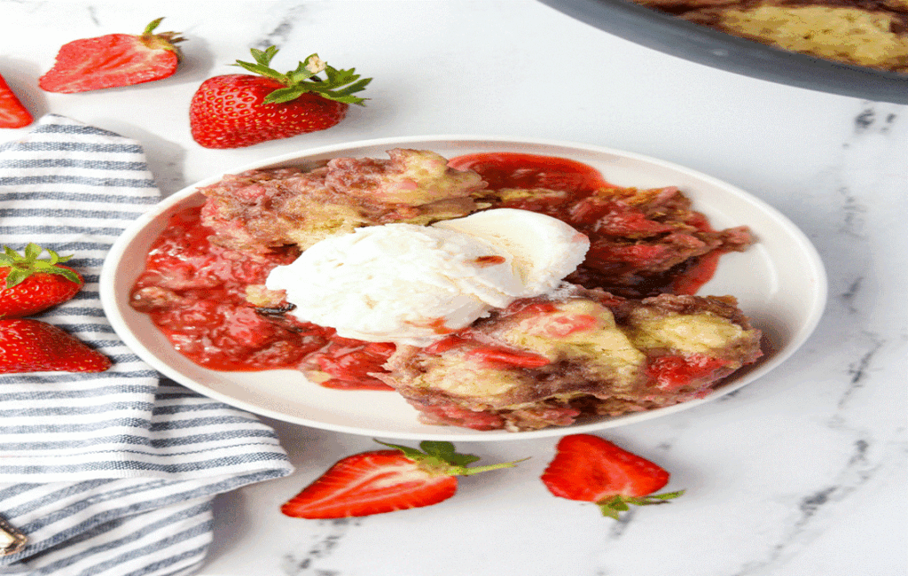 Strawberry Delights At The Strawberry Festival In Deryneia In Cyprus