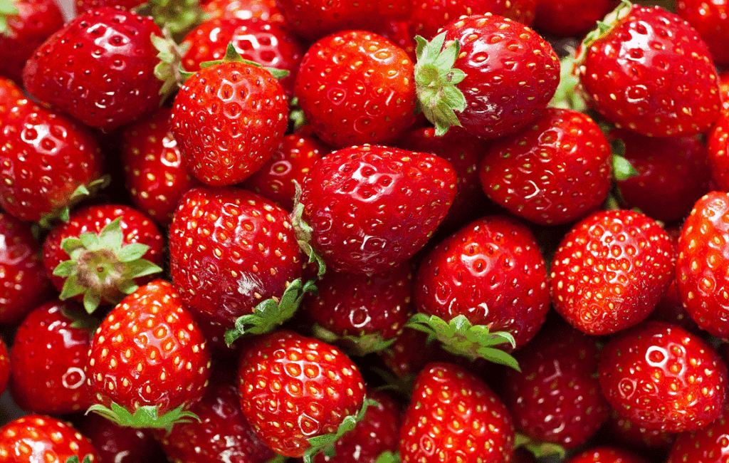 Cyprus Strawberries Grown In Deryneia