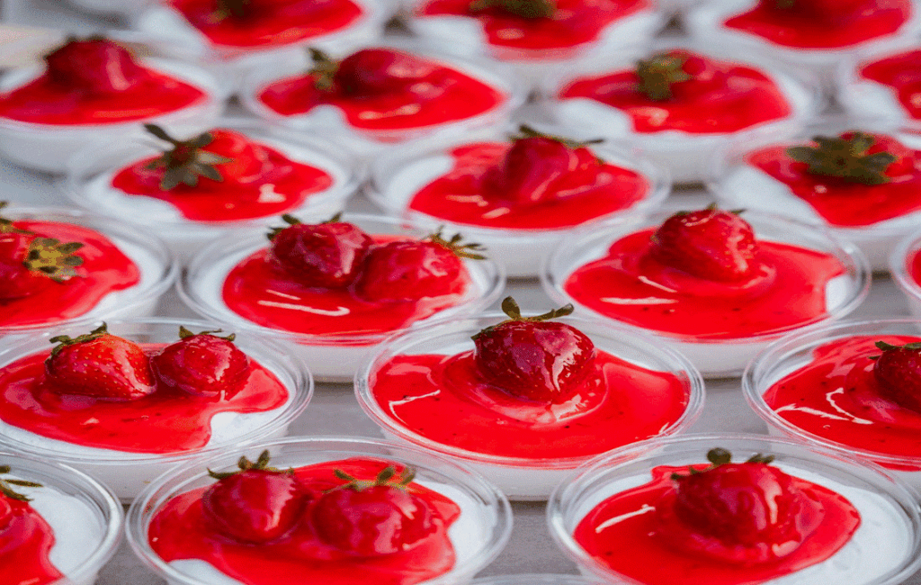 The Strawberry Festival In The Village Of Deryneia