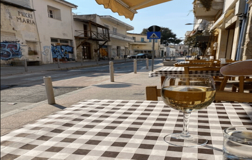 The Megaro Tavern In The Old Quarter Of Limassol