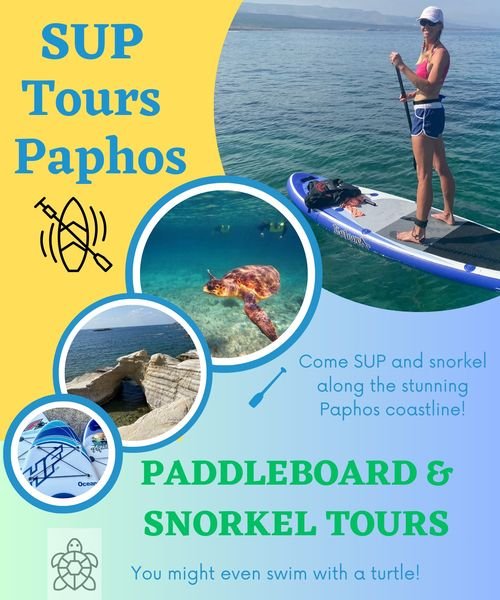 SUP Tours In Paphos Cyprus