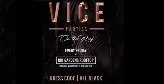 Vice Parties Every Friday In Ayia Napa Cyprus