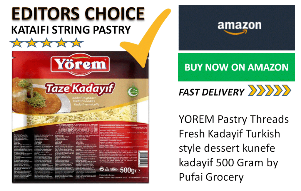 String Pastry For Kataifi For Sale On Amazon