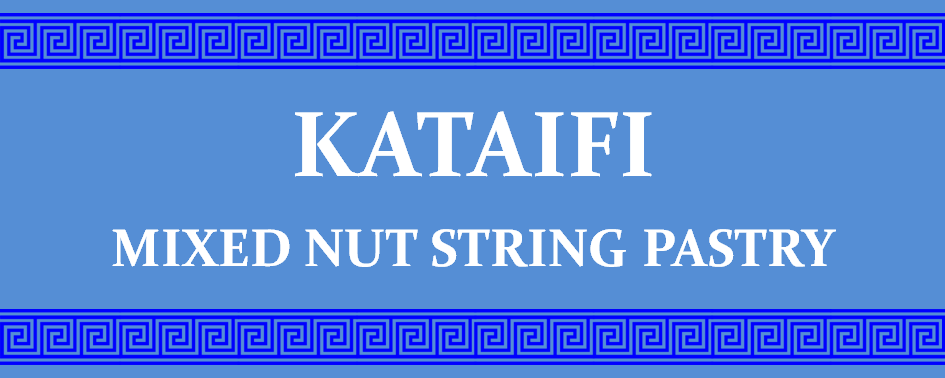 Kataifi Syrup Based Dessert In Cyprus