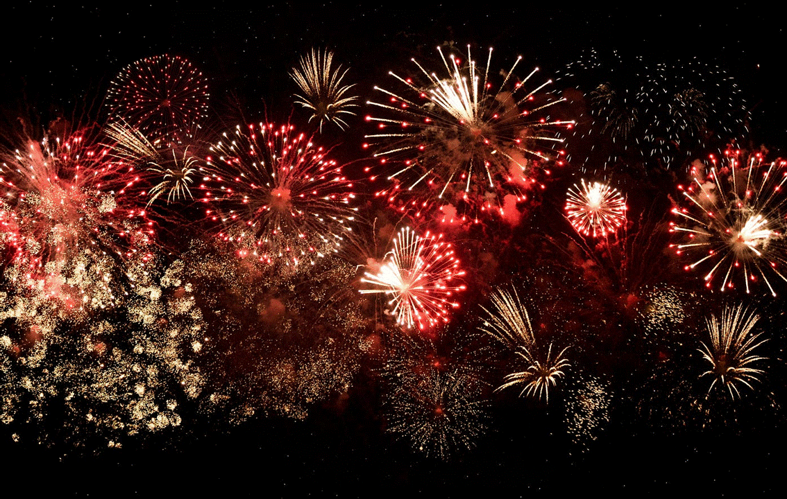 Fireworks At The Kataklysmos Festival In Larnaca