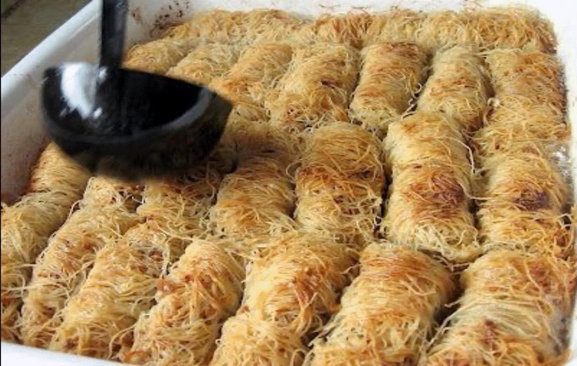 RECIPE FOR MIXED NUT STRING PASTRY ROLLS - KATAIFI - Cyprus Traveller Guide