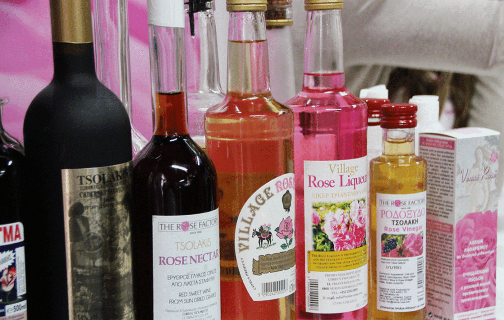 Triantafylo Rose Petal Cordial From Cyprus