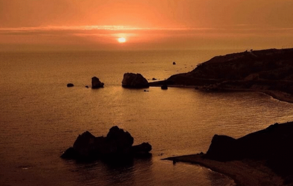 Stunning Sunsets At The Aphrodite's Rock