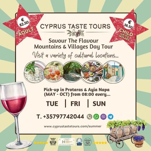 Regular Wine Tours In Cyprus