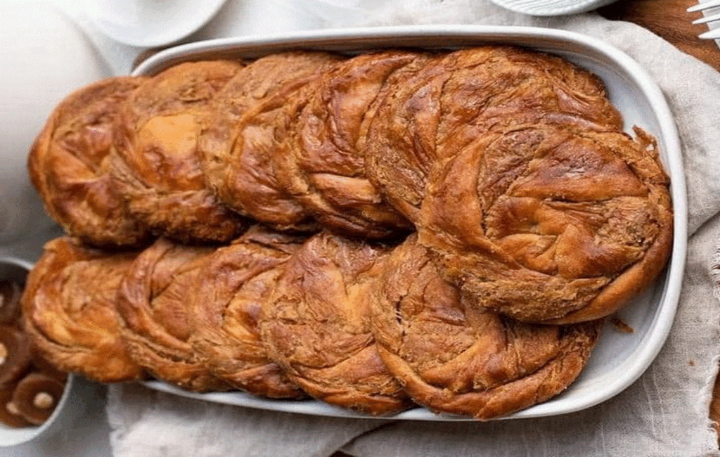 Recipe For Cyprus Sweet Bread Tahinopita