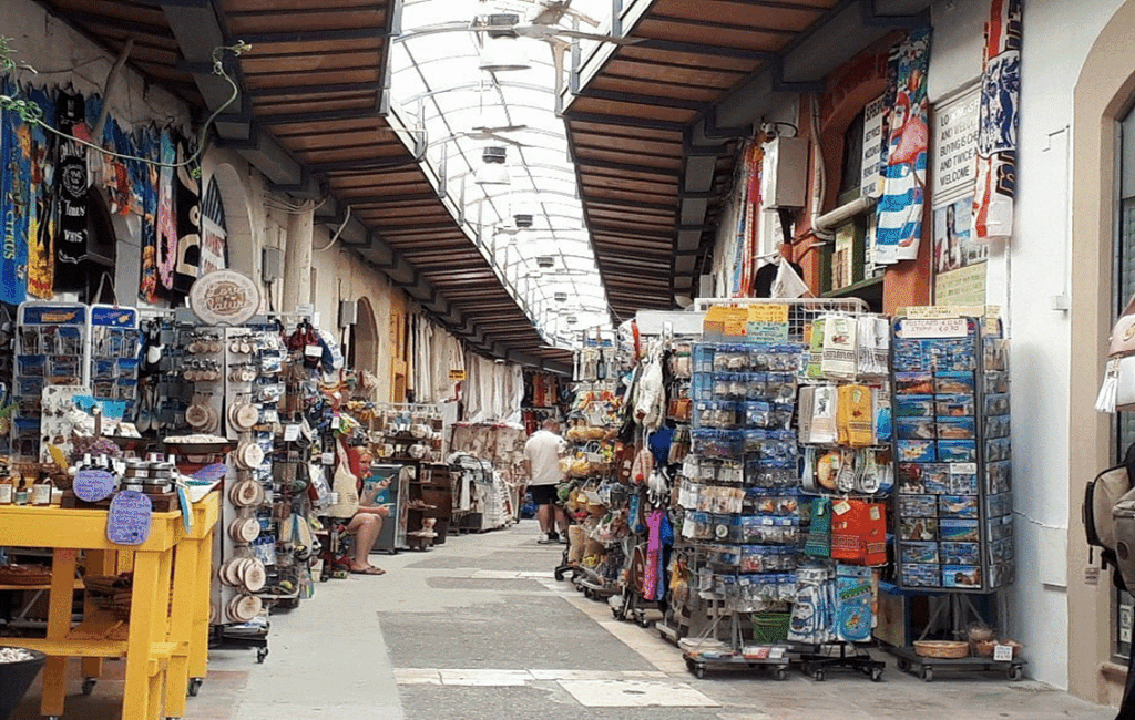 The Municipal Market In The Old Town Of Paphos