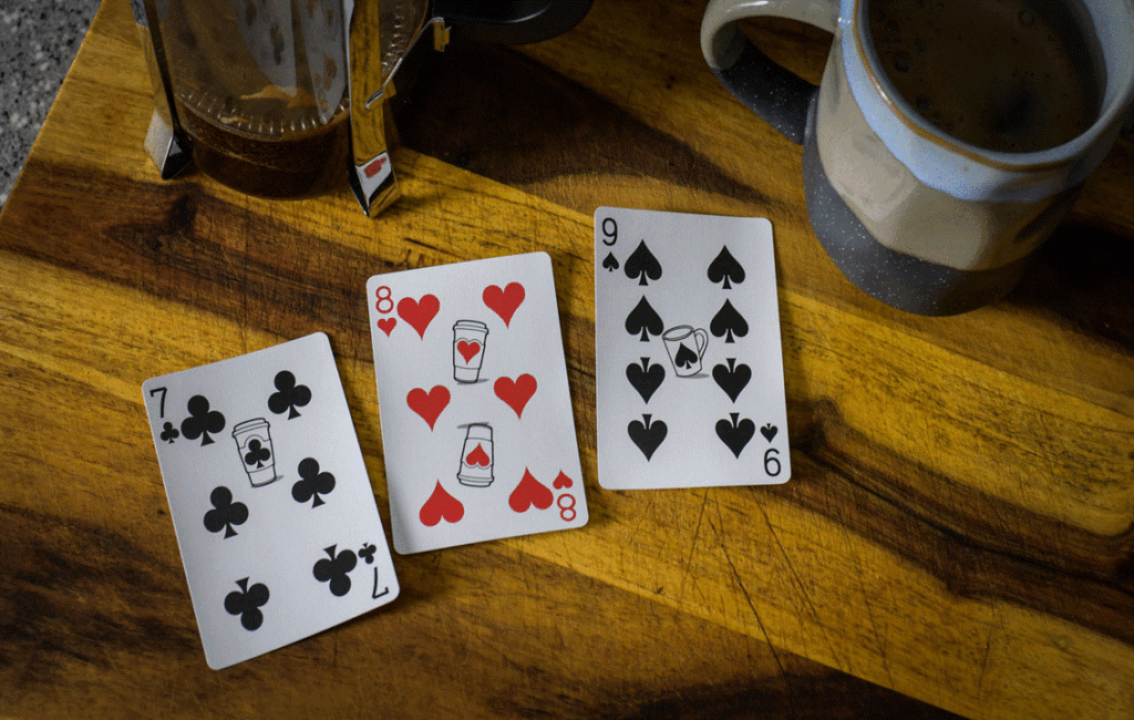 Playing Unique Cypriot Card Games At The Local Traditional Cyprus Coffee Shop Kafeneio