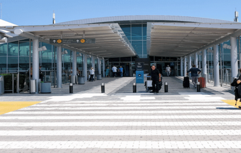 Larnaca International Airport Main Entrance