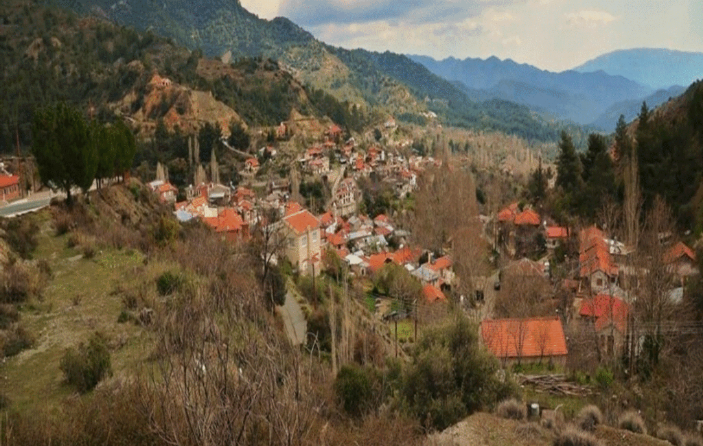 The Village Of Fini In The District Of Limassol