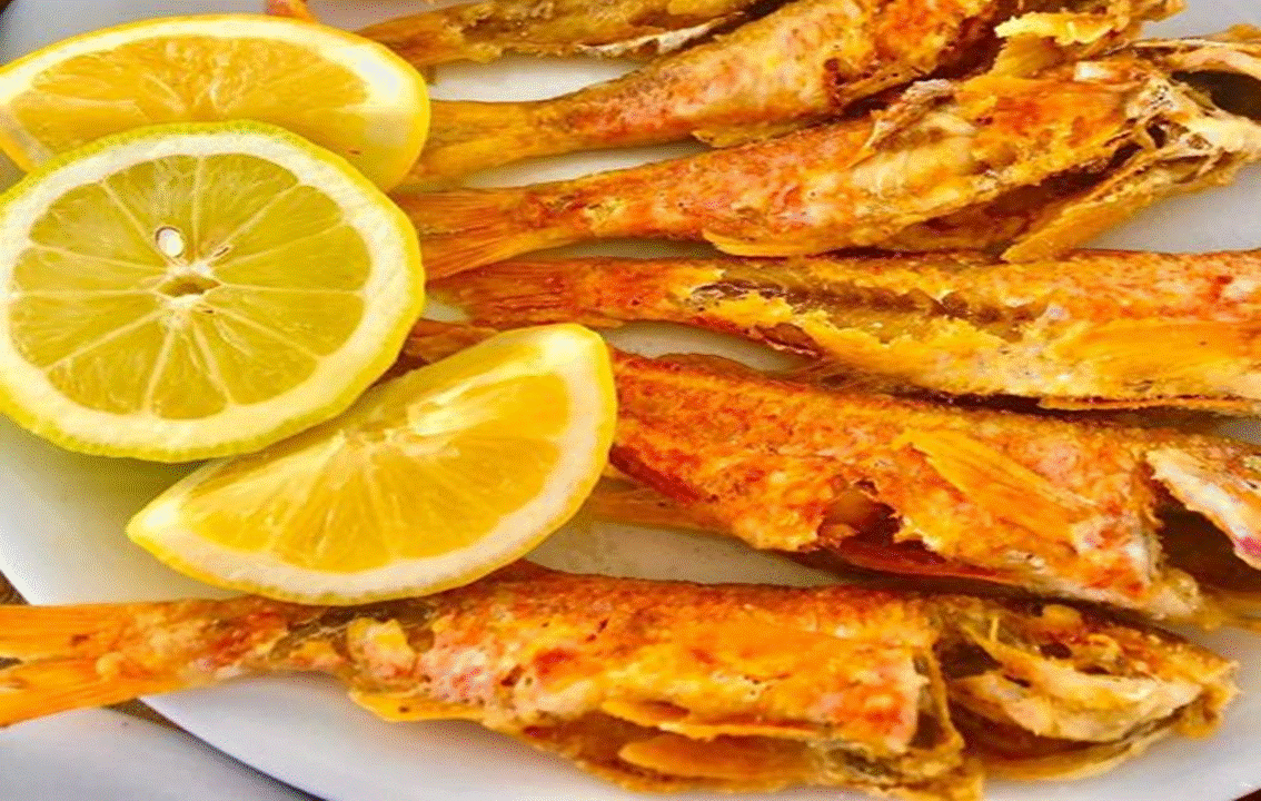 The Striped Red Mullet Or Cyprus Barbouni