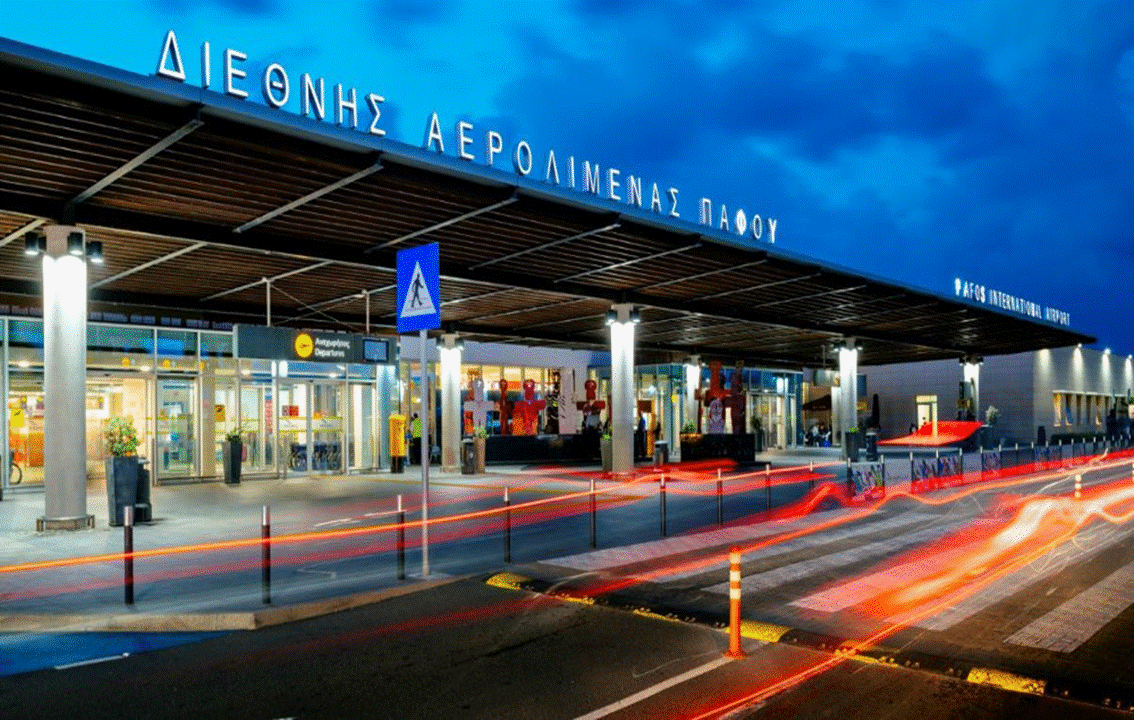 Paphos International Airport Cyprus