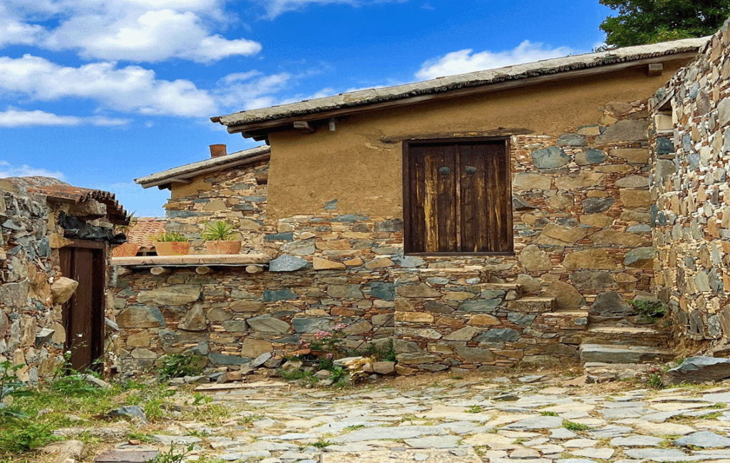 The Village Of Fikardou In The District Of Nicosia In Cyprus