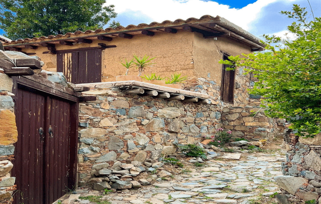 The Village Of Fikardou In The District Of Nicosia In Cyprus